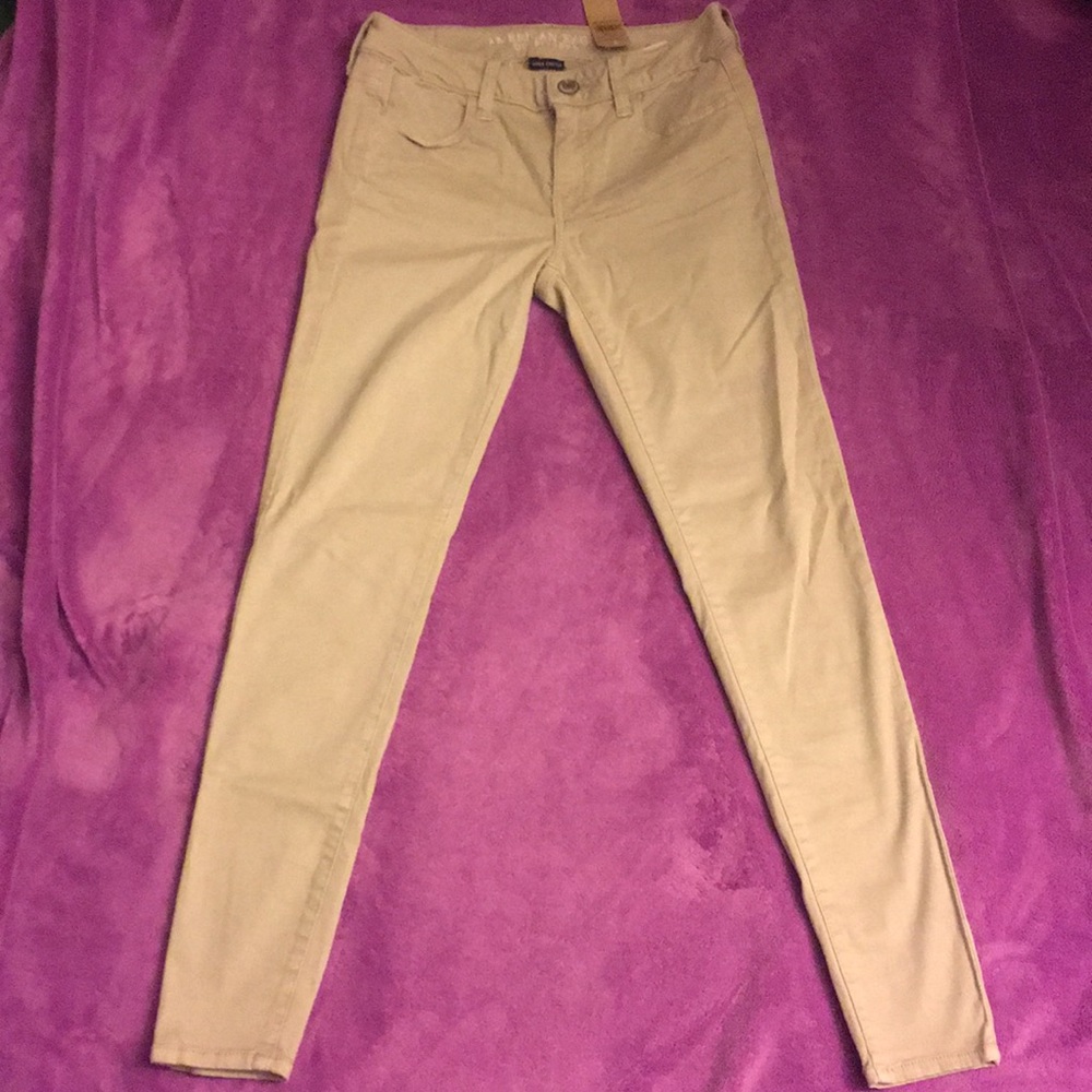 Tan AE pants/ jeans